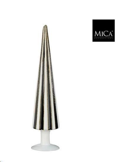 DECORATION TREE BLACK WHITE - H39,5XD9CM