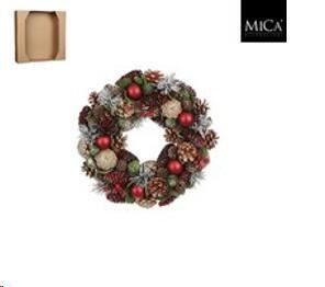 ETON WREATH RED - H9XD34CM