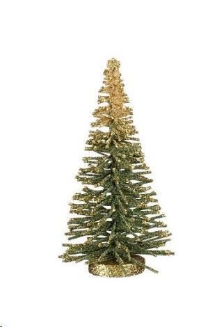 DECORATION TREE GREEN - H25XD14CM
