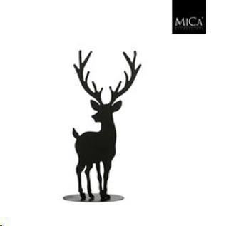 DEER STANDING BLACK - L27XW15XH61CM