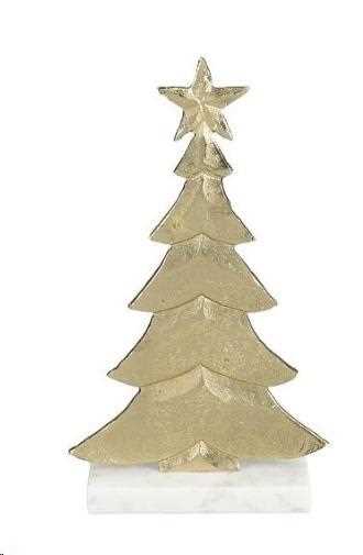 DECORATION TREE CHAMPAGNE - L18XW7XH32CM