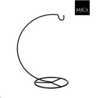 ORNAMENT HOLDER BLACK - H27XD13CM