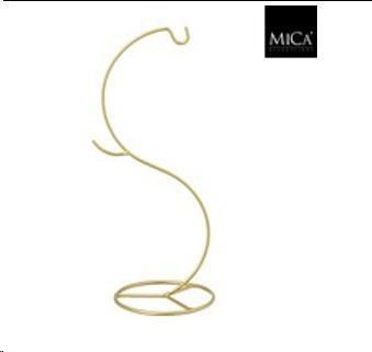 ORNAMENT HOLDER GOLD - L13XW13XH36XD13CM