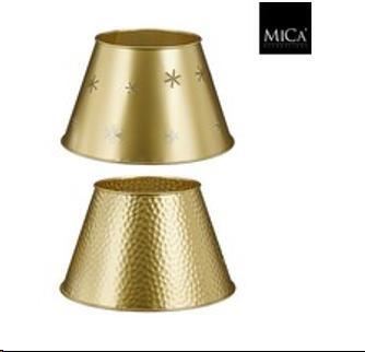 TREESKIRT GOLD 2 ASSORTED 12 PIECES PDQ - H18XD30CM