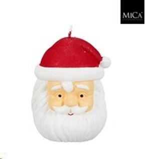 CANDLE SANTA RED - H11XD7CM