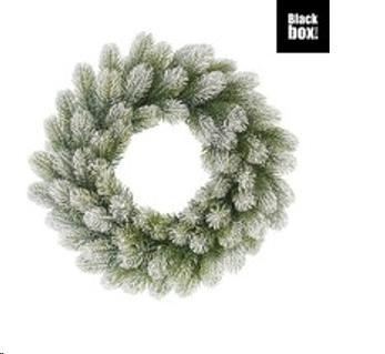 NAGOYA WREATH GREEN FROSTED TIPS 70 - H12XD45CM