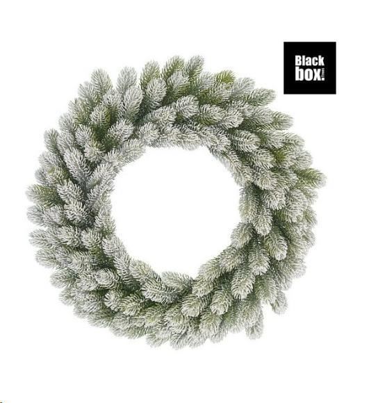 NAGOYA WREATH GREEN FROSTED TIPS 126 - H12XD60CM
