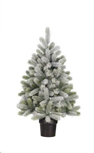 NAGOYA X-MAS TREE POTTED GREEN FROSTED TIPS 175 - H90XD55CM