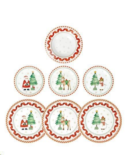 TAVOLA 18 PZ RACCONTI PORCELLANA