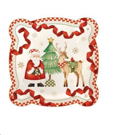 VASSOIO QUADRO RACCONTI PORCELLANA