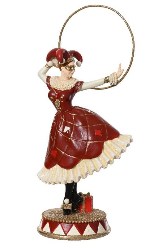 DONNA GIULLARE POLIRESINA CM10X7,5X22H