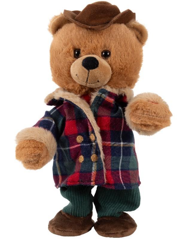 ORSO POLIESTERE CM.10X16X32H MULTICOLOR