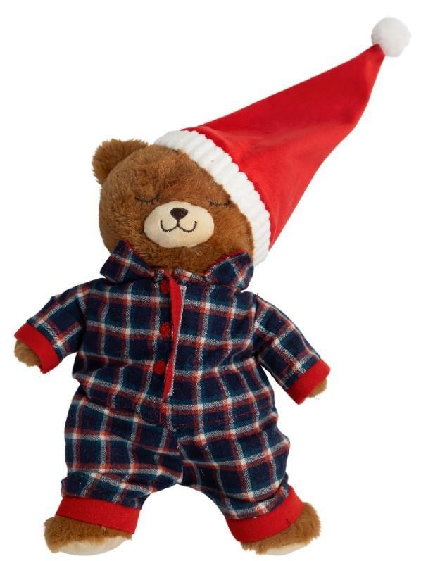 ORSO CON CAPPELLO CM.20X22X30H BLUE