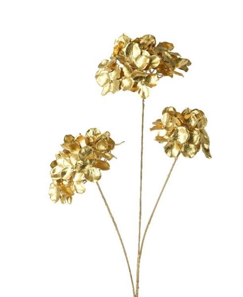 RAMO HYDRANGEA CM.23X10X72 GOLD