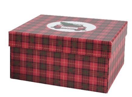 SCATOLA CARTONE CM.11H SCOZZESE