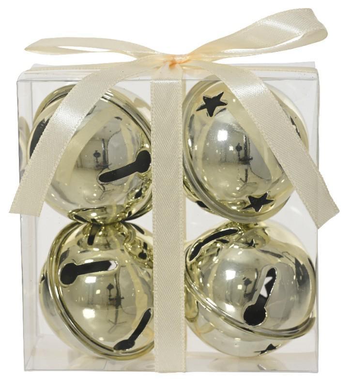 CAMPANELLE IN FERRO CM.Ø11X5,5H GOLD