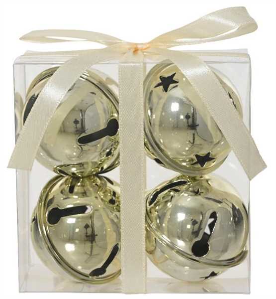 CAMPANELLE IN FERRO CM.Ø11X5,5H GOLD