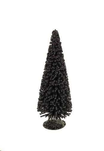 ALBERO ABETE NERO H. 41 CM