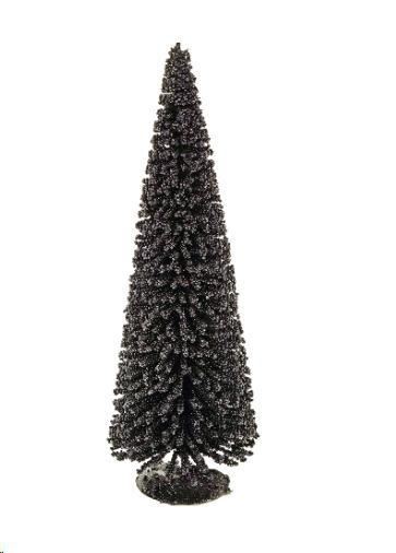 ALBERO ABETE NERO H. 51 CM