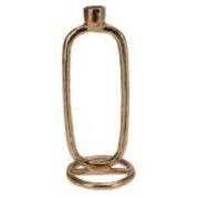 CANDELIERE ALU ORO 10X24CM