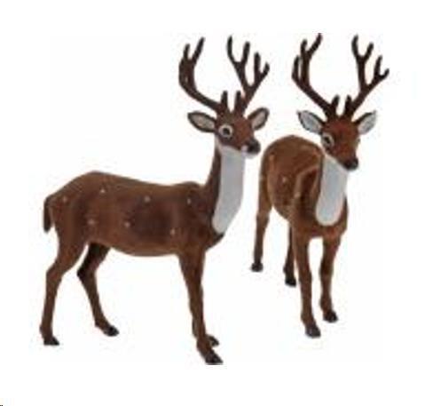 RENNA 33X8X37CM BROWN 2ASS