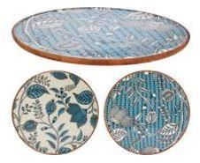 PIATTO MANGO DECO 37X37CM 2ASS