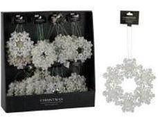 CORONA PENSILE 12CM ARGENTO