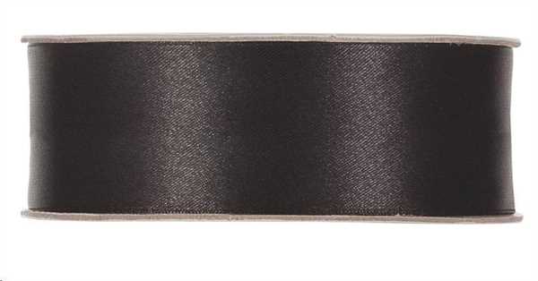 NASTRO RASO MM.25XMT.50 NERO