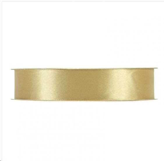 NASTRO RASO MM15X50MT LIGHT GOLD