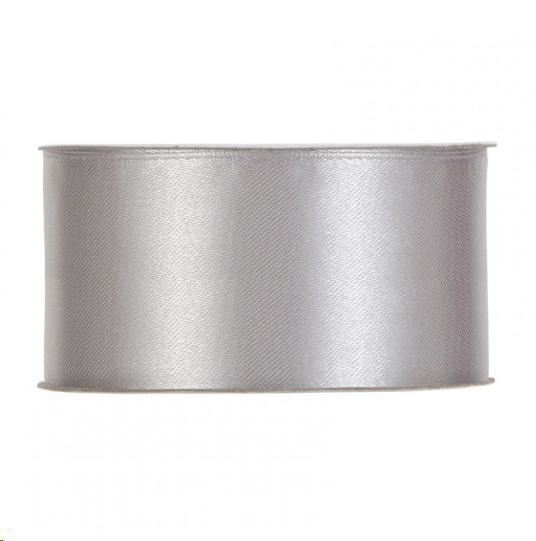 NASTRO RASO MM.40XMT.25 ARGENTO