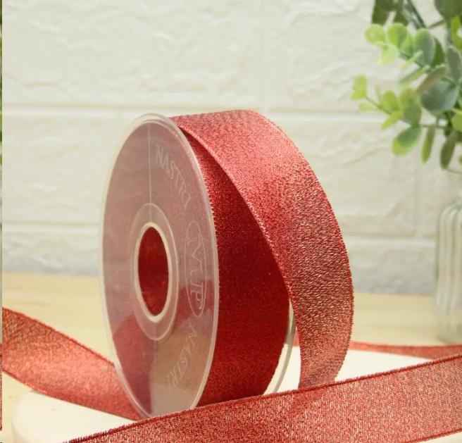 NASTRO SHINE MM25X30MT RED