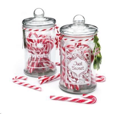 BARATTOLO DI VET4RO CON BASTONCINI DI ZUCCHERO