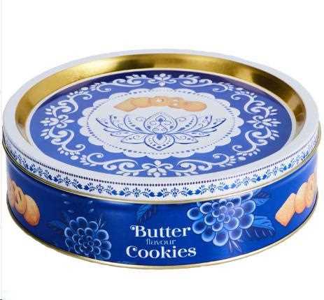 BISCOTTI AL BURRO IN SCATOLA DI PORCELLANA 340 g