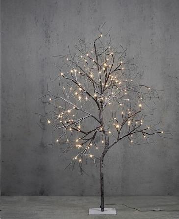 TREE BROWN FROSTED 117L IP44 WITH TIMER ADAPTER INCLUDED - H