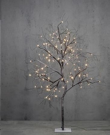 TREE BROWN FROSTED 117L IP44 WITH TIMER ADAPTER INCLUDED - H