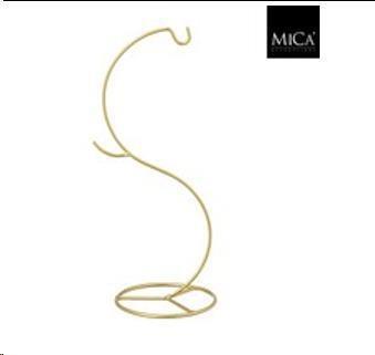 ORNAMENT HOLDER GOLD - L13XW13XH36XD13CM