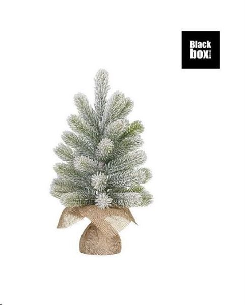 NAGOYA X-MAS TREE WITH BURLAP GREEN FROSTED TIPS 31 - H45XD2