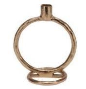 CANDELIERE ALU ORO 15X19CM