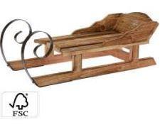 SLITTA LEGNO/METALLO 47X16CM