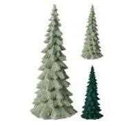 ALBERO FLOCCATO 34CM 2ASS