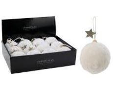 SFERA PELUCHE 100MM BIANCA