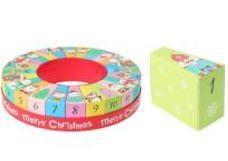 CALENDARIO AVVENTO TONDO 31CM