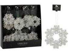 CORONA PENSILE 12CM ARGENTO