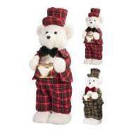 ORSO TESSUTO SCOZZESE 42CM 2AS