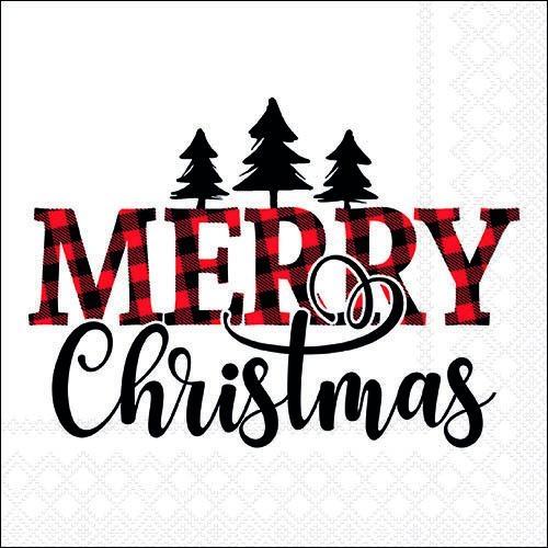 CONF.20 TOVAGLIOLI CM.33X33 SCOTTISH CHRISTMAS