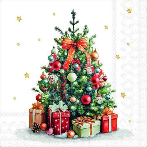 CONF.20 TOVAGLIOLI CM.33X33 CHRISTMAS TREE