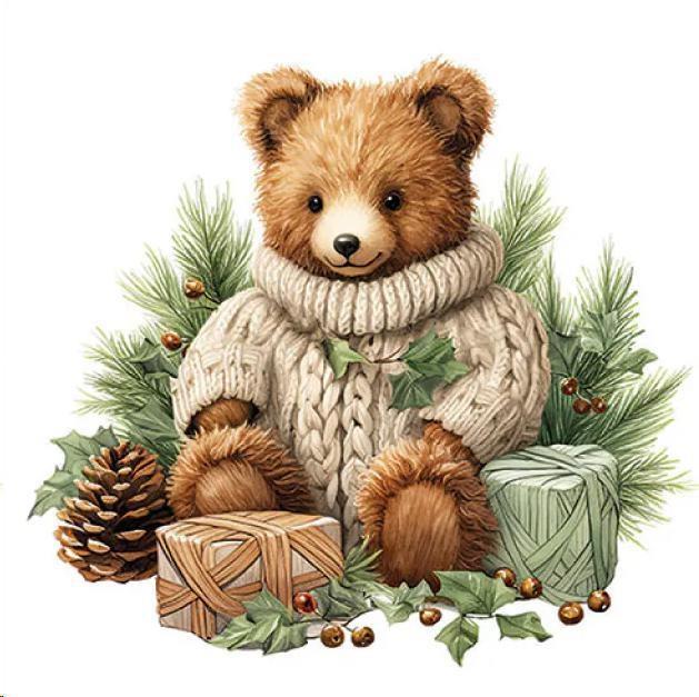 CONF.20 TOVAGLIOLI CUDDLE BEAR FSC MIX