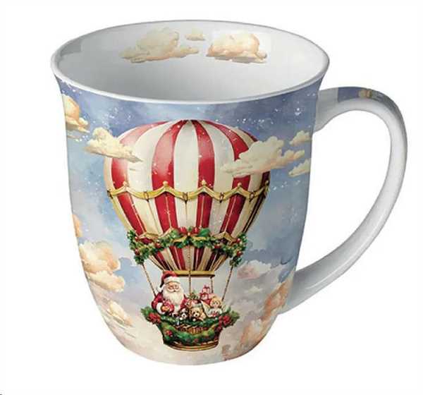 MUG 0.4 L SANTA'S AIR BALLOON