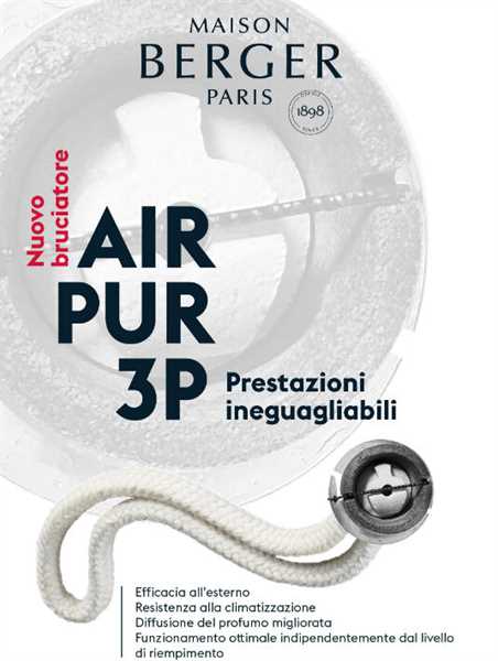 NUOVO RICAMBIO STOPPINO BRUCIATORE - AIR PUR 3P