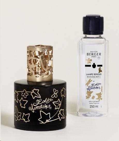 LAMPE BERGER PURE NOIR CON 250ML LOLITA LEMPICKA